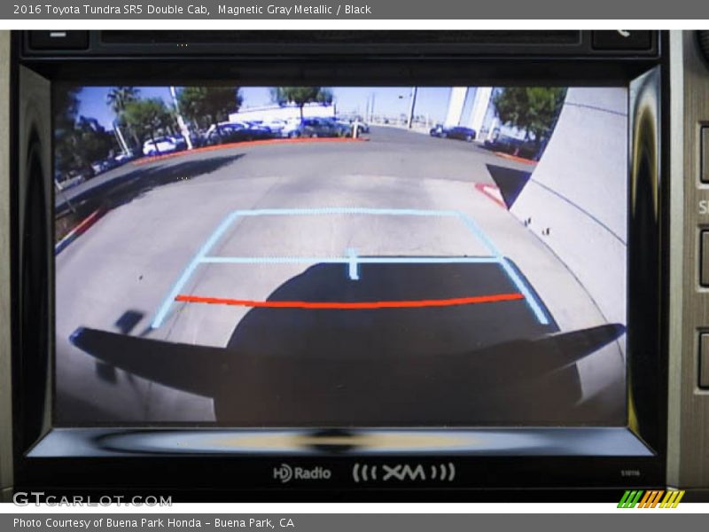 Magnetic Gray Metallic / Black 2016 Toyota Tundra SR5 Double Cab