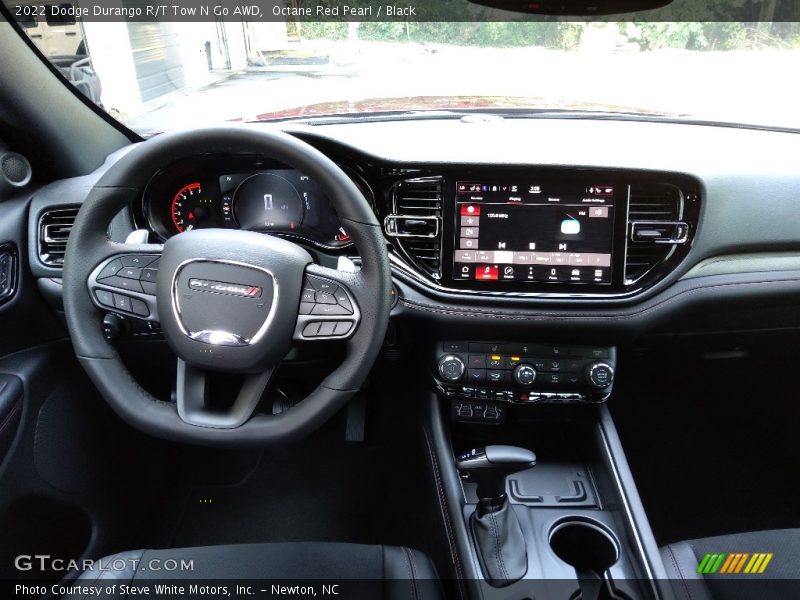 Octane Red Pearl / Black 2022 Dodge Durango R/T Tow N Go AWD