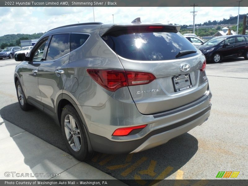 Shimmering Silver / Black 2022 Hyundai Tucson Limited AWD