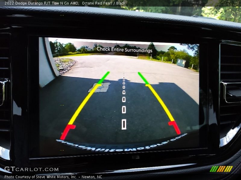 Octane Red Pearl / Black 2022 Dodge Durango R/T Tow N Go AWD