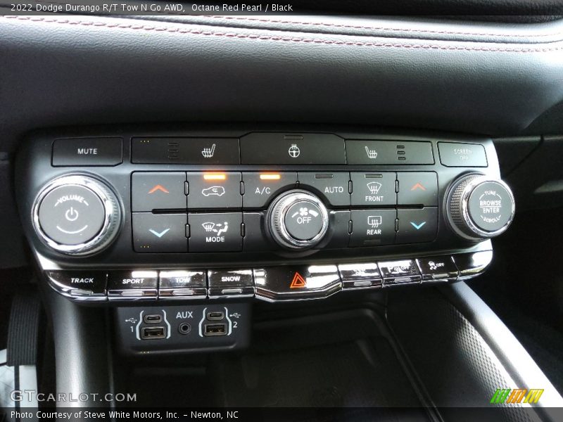 Octane Red Pearl / Black 2022 Dodge Durango R/T Tow N Go AWD