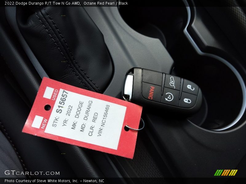 Octane Red Pearl / Black 2022 Dodge Durango R/T Tow N Go AWD