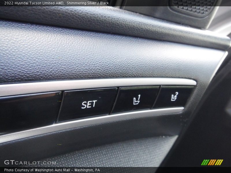 Shimmering Silver / Black 2022 Hyundai Tucson Limited AWD