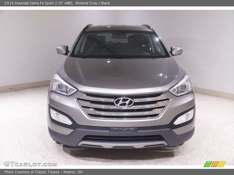 Mineral Gray / Black 2014 Hyundai Santa Fe Sport 2.0T AWD