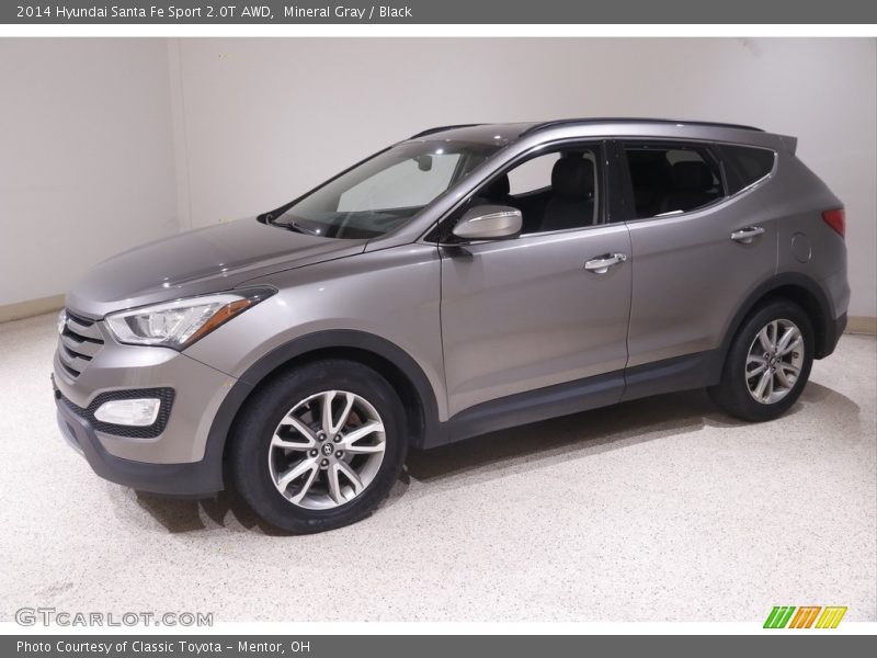 Mineral Gray / Black 2014 Hyundai Santa Fe Sport 2.0T AWD