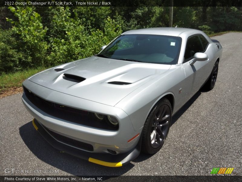 Triple Nickel / Black 2022 Dodge Challenger R/T Scat Pack
