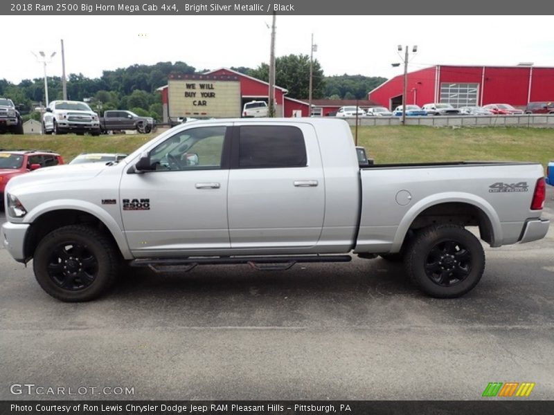  2018 2500 Big Horn Mega Cab 4x4 Bright Silver Metallic