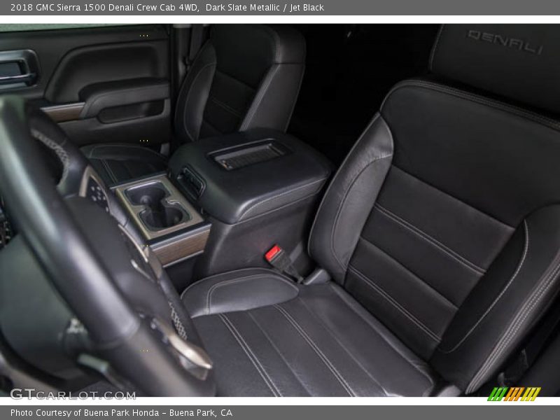 Dark Slate Metallic / Jet Black 2018 GMC Sierra 1500 Denali Crew Cab 4WD