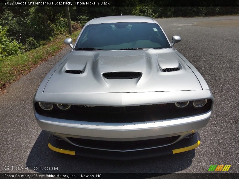 Triple Nickel / Black 2022 Dodge Challenger R/T Scat Pack