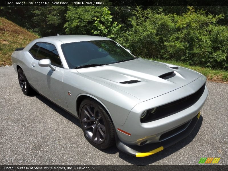 Triple Nickel / Black 2022 Dodge Challenger R/T Scat Pack