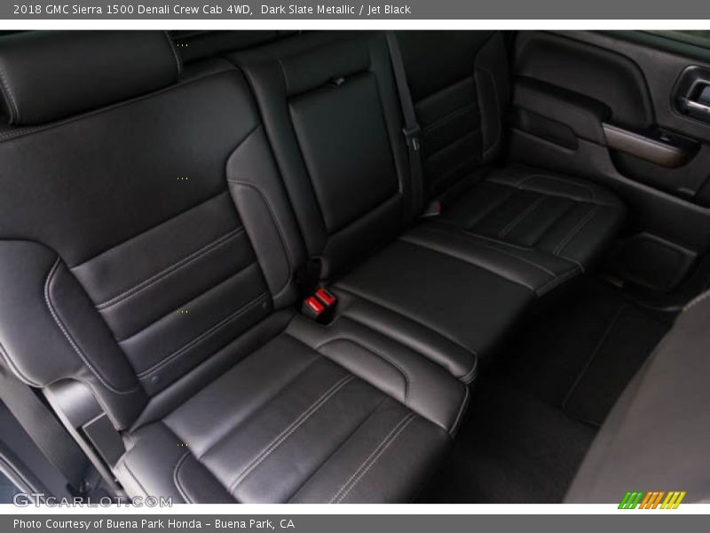 Dark Slate Metallic / Jet Black 2018 GMC Sierra 1500 Denali Crew Cab 4WD