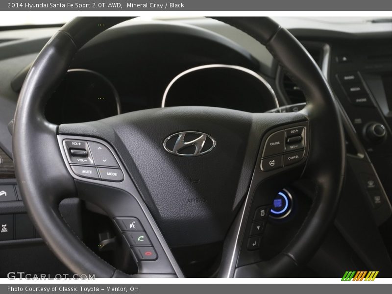 Mineral Gray / Black 2014 Hyundai Santa Fe Sport 2.0T AWD