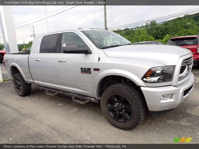  2018 2500 Big Horn Mega Cab 4x4 Bright Silver Metallic