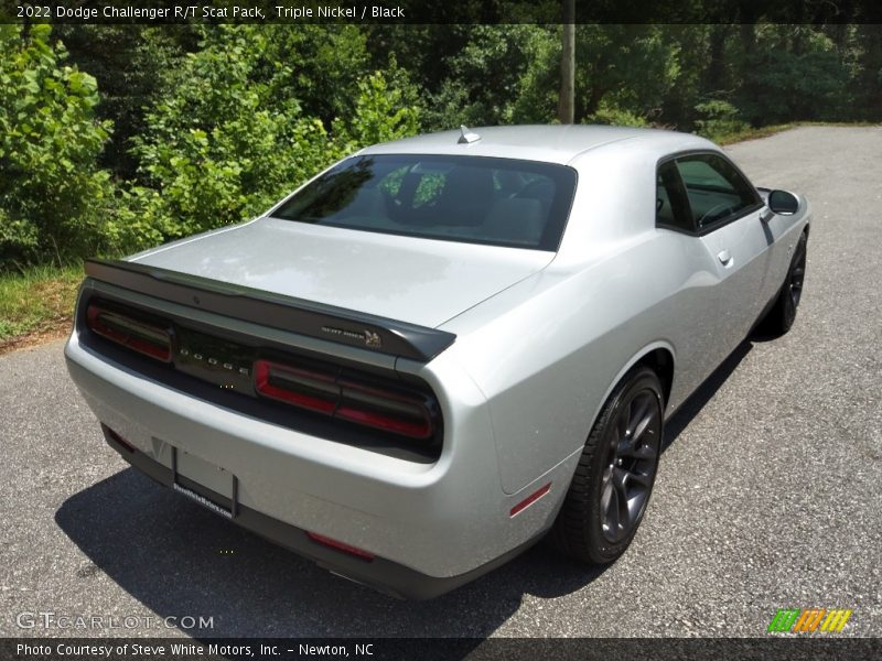 Triple Nickel / Black 2022 Dodge Challenger R/T Scat Pack