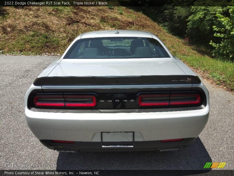 Triple Nickel / Black 2022 Dodge Challenger R/T Scat Pack