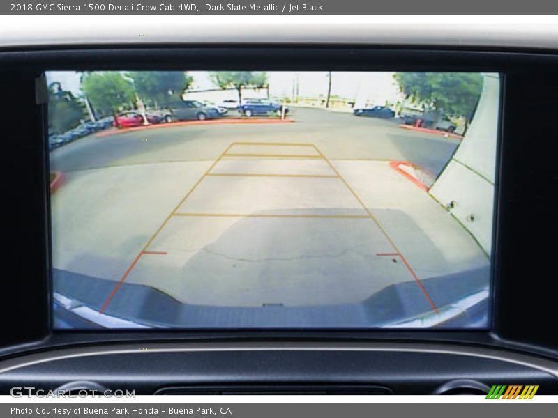 Dark Slate Metallic / Jet Black 2018 GMC Sierra 1500 Denali Crew Cab 4WD