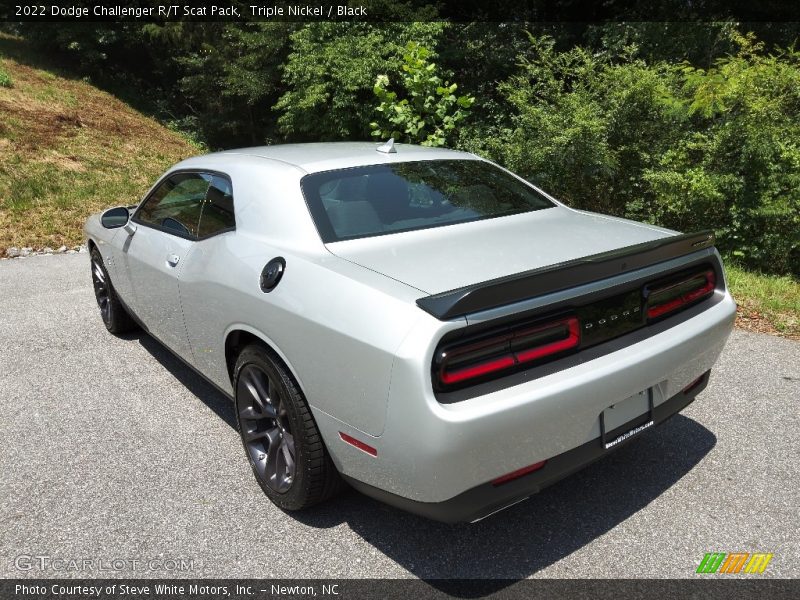 Triple Nickel / Black 2022 Dodge Challenger R/T Scat Pack