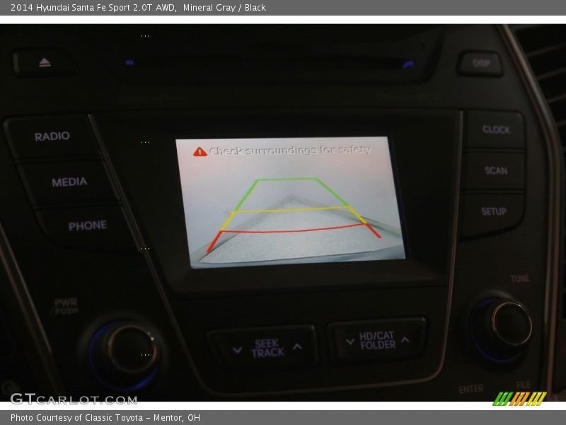 Mineral Gray / Black 2014 Hyundai Santa Fe Sport 2.0T AWD