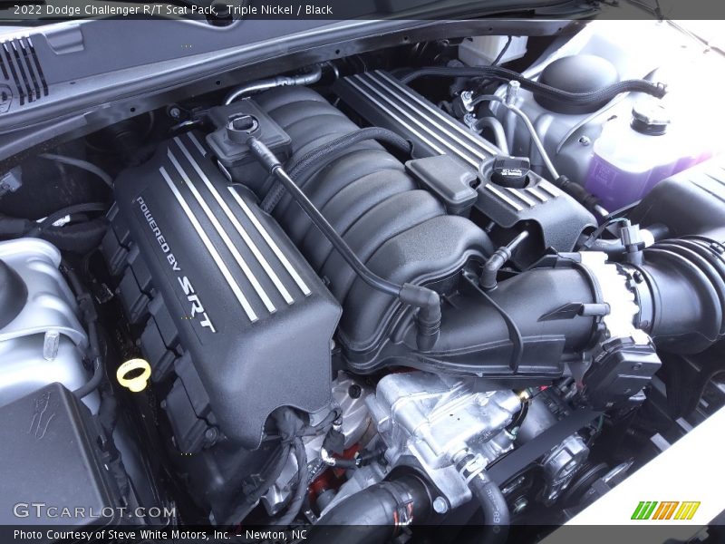 Triple Nickel / Black 2022 Dodge Challenger R/T Scat Pack