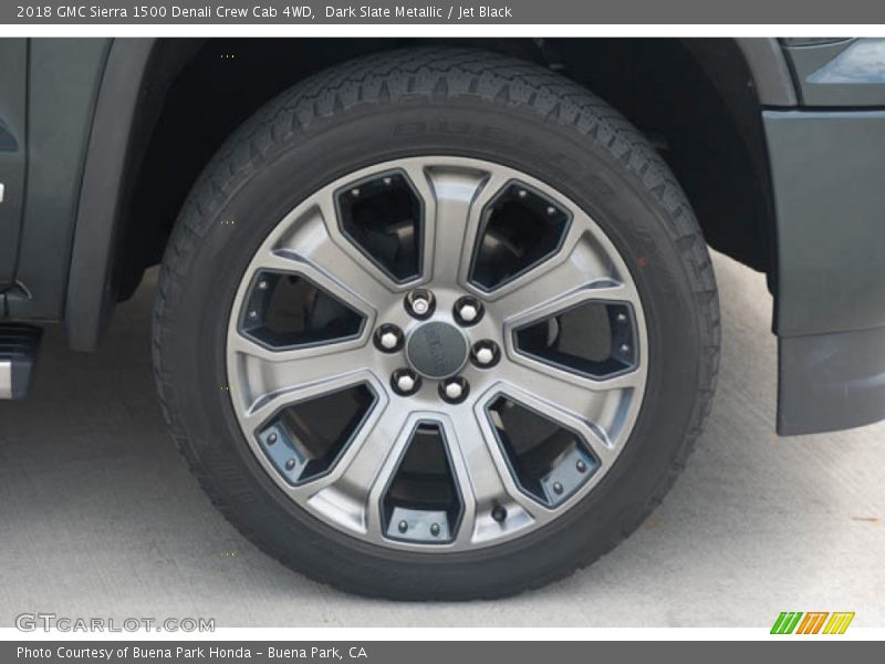 Dark Slate Metallic / Jet Black 2018 GMC Sierra 1500 Denali Crew Cab 4WD