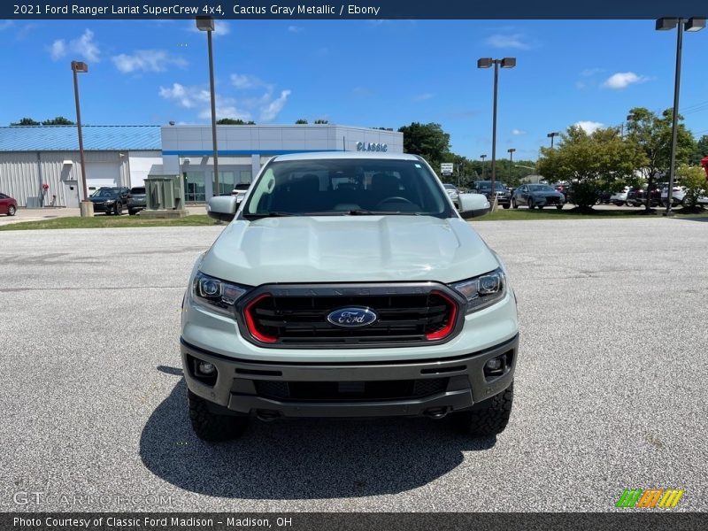 Cactus Gray Metallic / Ebony 2021 Ford Ranger Lariat SuperCrew 4x4