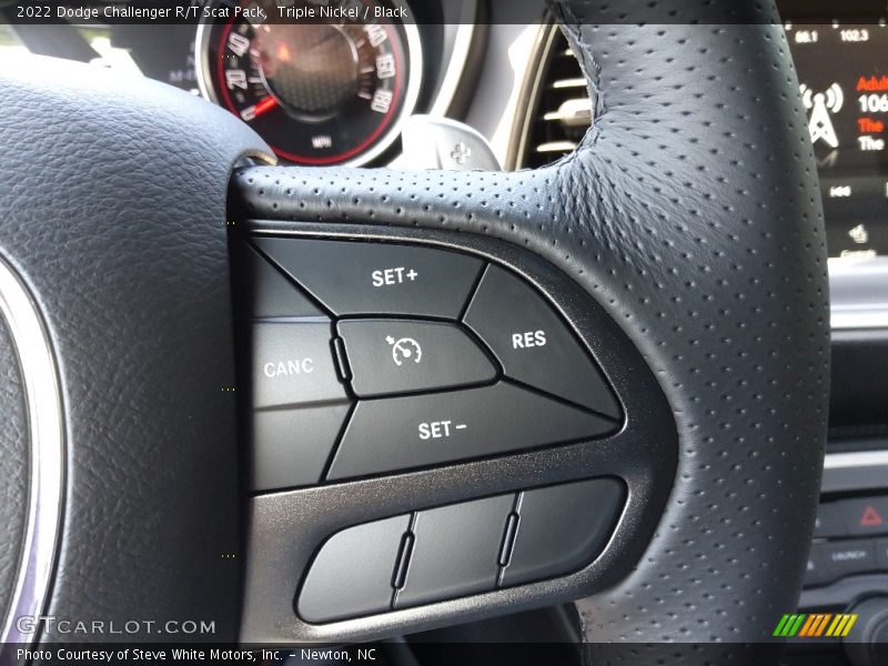 Triple Nickel / Black 2022 Dodge Challenger R/T Scat Pack
