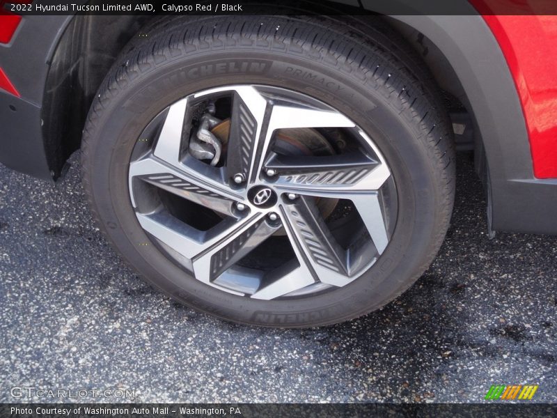 Calypso Red / Black 2022 Hyundai Tucson Limited AWD
