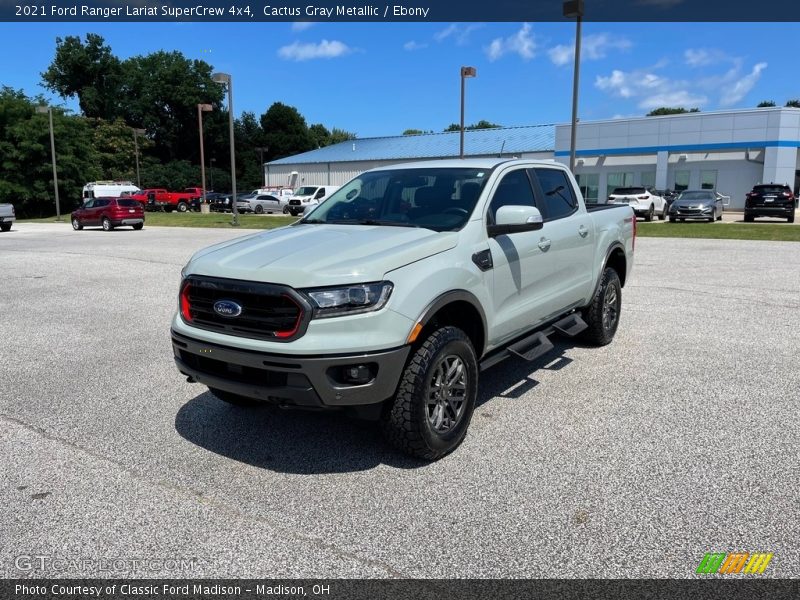 Cactus Gray Metallic / Ebony 2021 Ford Ranger Lariat SuperCrew 4x4