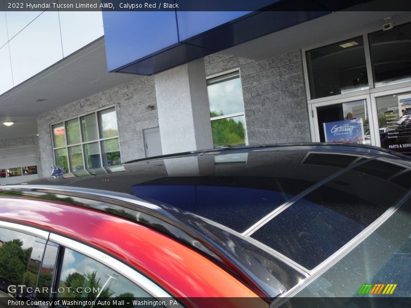Calypso Red / Black 2022 Hyundai Tucson Limited AWD
