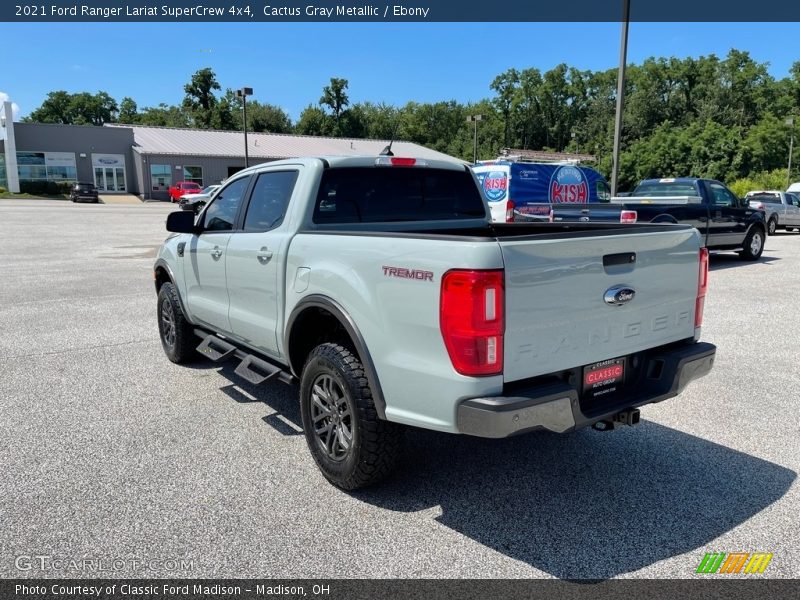 Cactus Gray Metallic / Ebony 2021 Ford Ranger Lariat SuperCrew 4x4