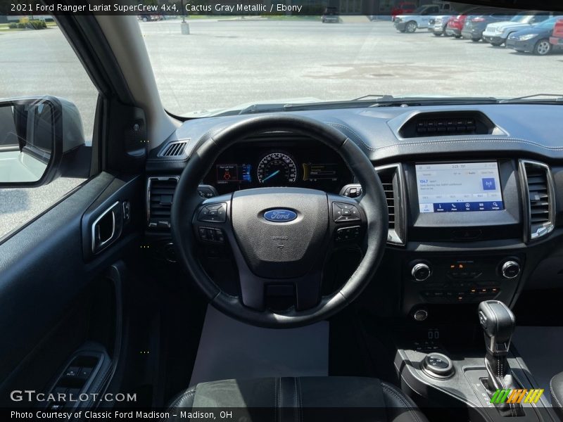 Cactus Gray Metallic / Ebony 2021 Ford Ranger Lariat SuperCrew 4x4