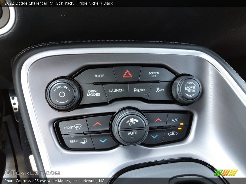 Triple Nickel / Black 2022 Dodge Challenger R/T Scat Pack
