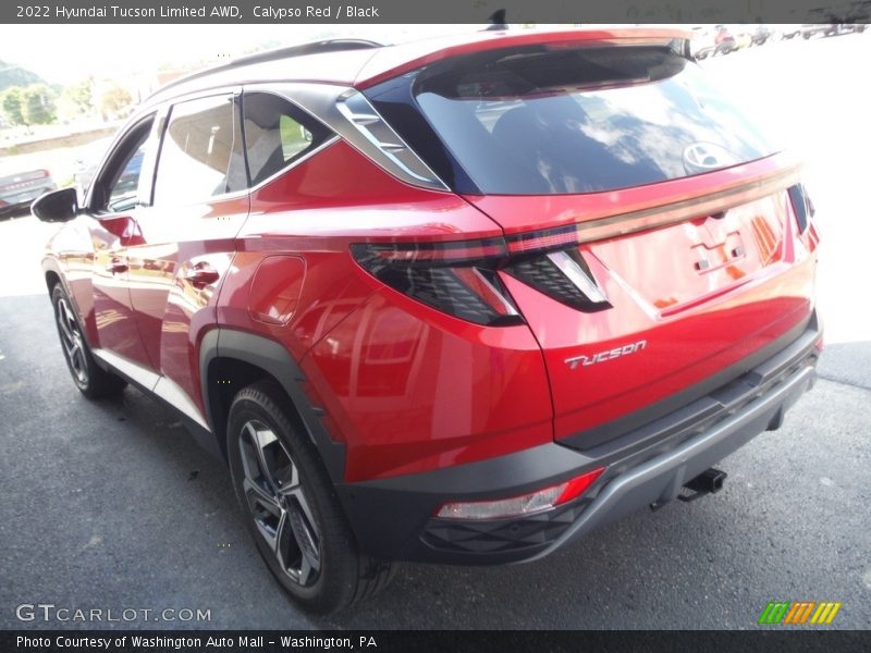 Calypso Red / Black 2022 Hyundai Tucson Limited AWD