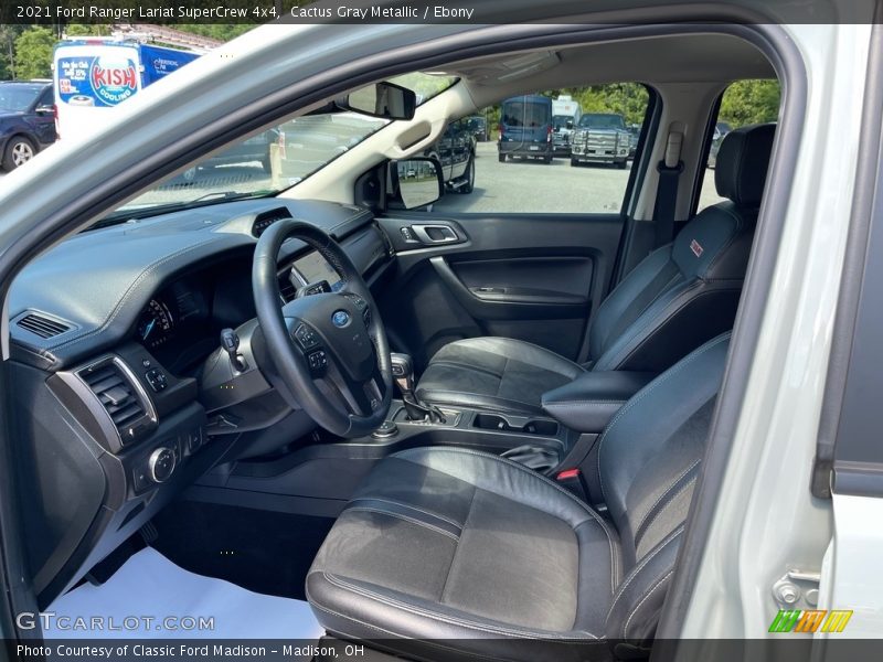  2021 Ranger Lariat SuperCrew 4x4 Ebony Interior