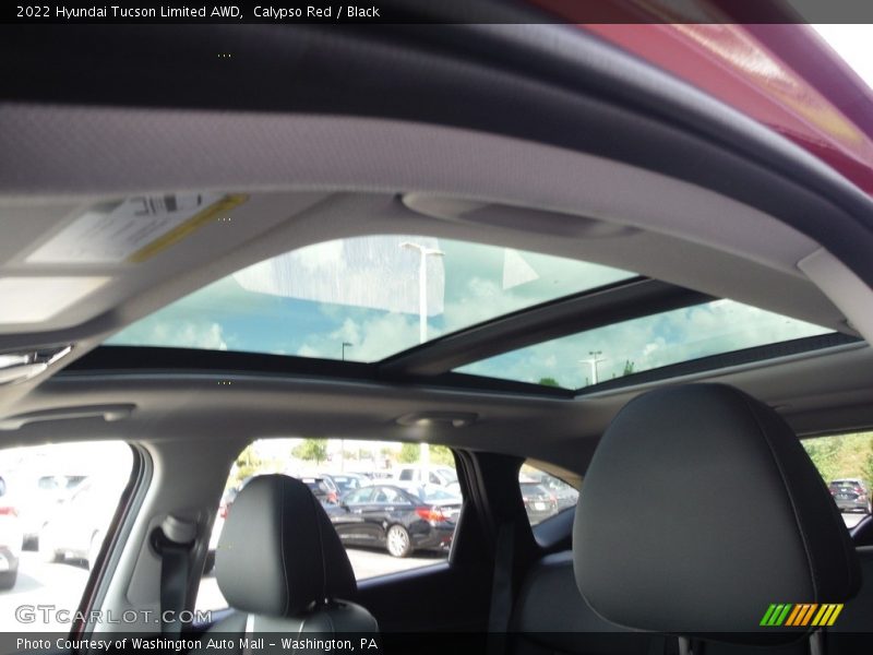 Calypso Red / Black 2022 Hyundai Tucson Limited AWD