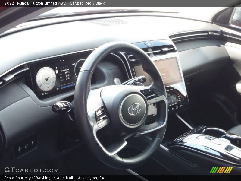 Calypso Red / Black 2022 Hyundai Tucson Limited AWD