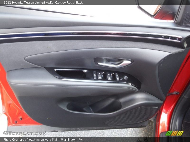 Calypso Red / Black 2022 Hyundai Tucson Limited AWD