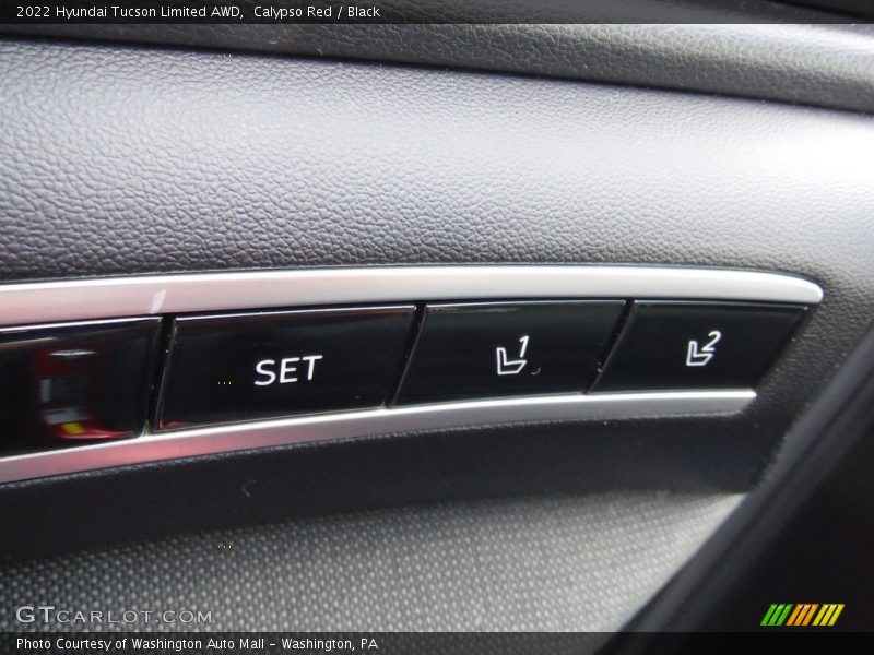 Calypso Red / Black 2022 Hyundai Tucson Limited AWD