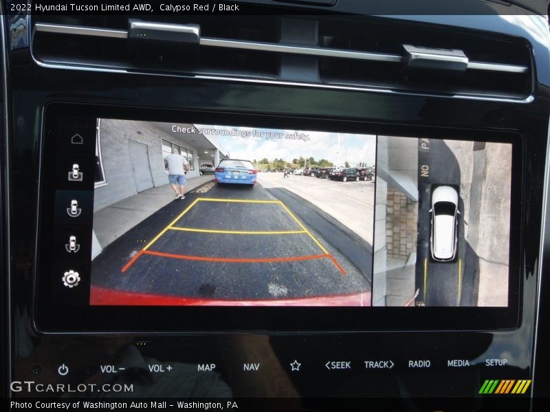 Calypso Red / Black 2022 Hyundai Tucson Limited AWD