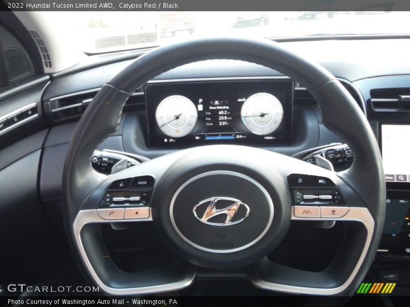 Calypso Red / Black 2022 Hyundai Tucson Limited AWD