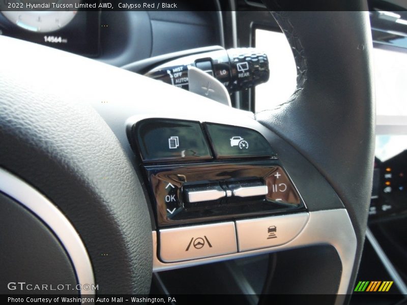 Calypso Red / Black 2022 Hyundai Tucson Limited AWD