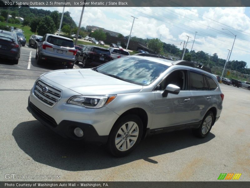 Ice Silver Metallic / Slate Black 2017 Subaru Outback 2.5i Premium