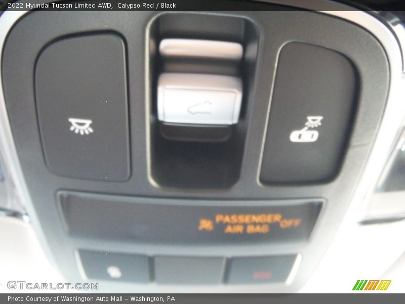 Calypso Red / Black 2022 Hyundai Tucson Limited AWD