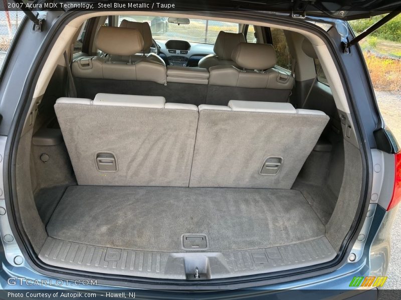 Steel Blue Metallic / Taupe 2007 Acura MDX Technology