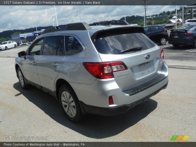 Ice Silver Metallic / Slate Black 2017 Subaru Outback 2.5i Premium
