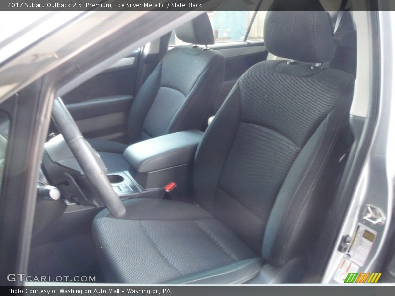 Ice Silver Metallic / Slate Black 2017 Subaru Outback 2.5i Premium