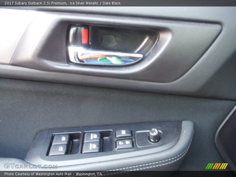 Ice Silver Metallic / Slate Black 2017 Subaru Outback 2.5i Premium