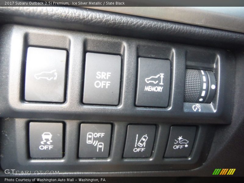 Ice Silver Metallic / Slate Black 2017 Subaru Outback 2.5i Premium
