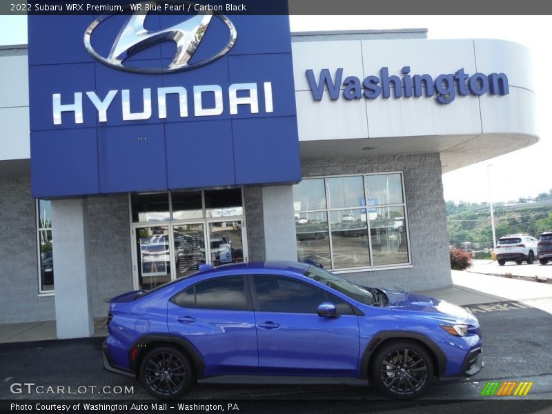 WR Blue Pearl / Carbon Black 2022 Subaru WRX Premium