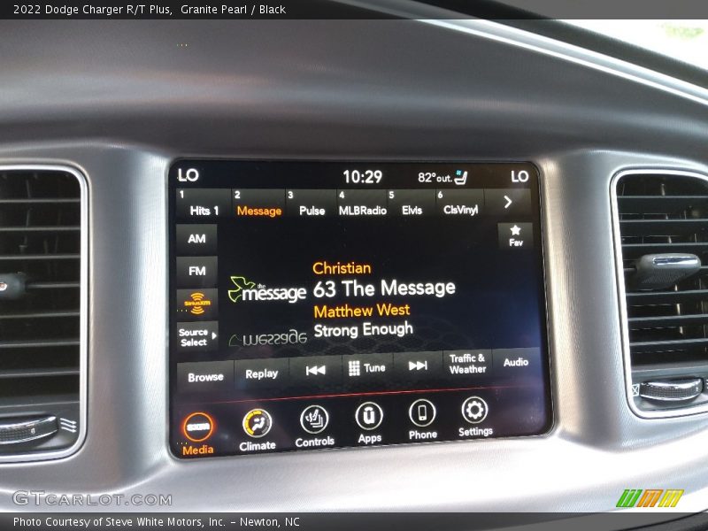 Granite Pearl / Black 2022 Dodge Charger R/T Plus